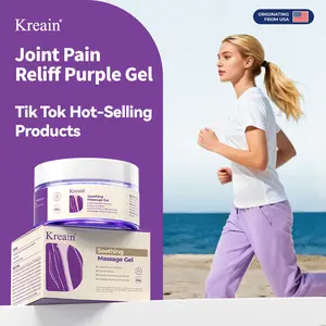【Buy 1 Get 1 Free】  Kreain C Purple Gel Containing Ingredients such as SodiumChondroitin Sulfate and Polyaminoglycoside Condensates TakeGood Care of Your Joint Health