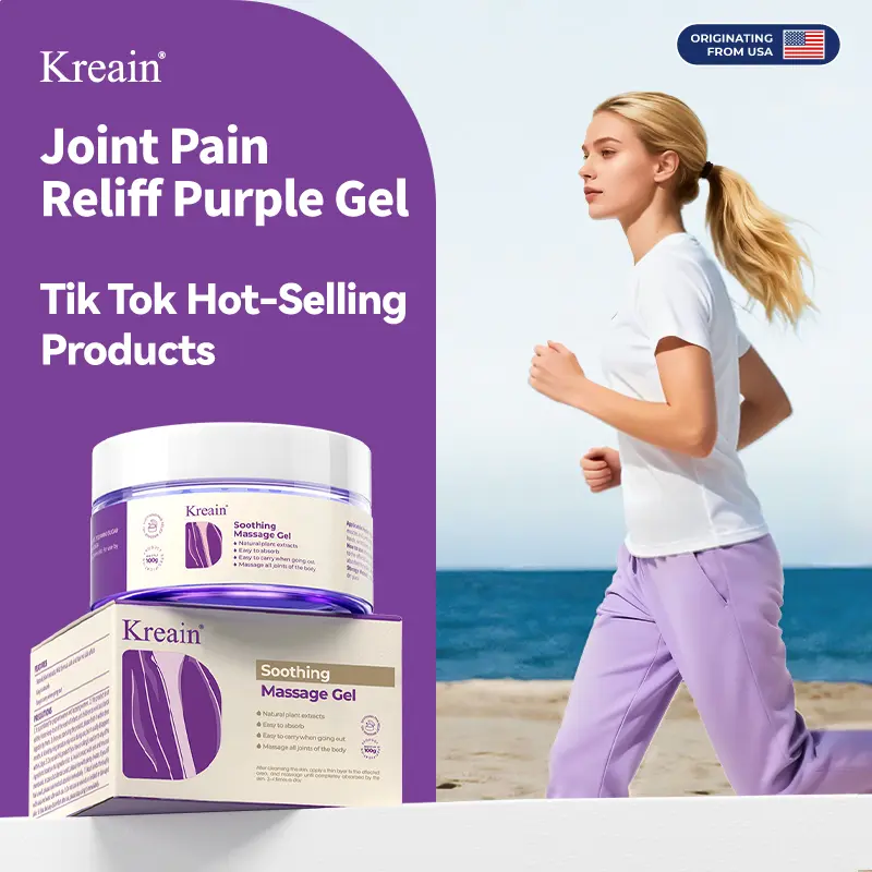 【Buy 1 Get 1 Free】  Kreain C Purple Gel Containing Ingredients such as SodiumChondroitin Sulfate and Polyaminoglycoside Condensates TakeGood Care of Your Joint Health#DealsForYouDays#summerwins