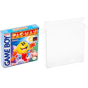 Nintendo Game Boy Advance Game Box Protector Case Clear Plastic Thick Sleeve