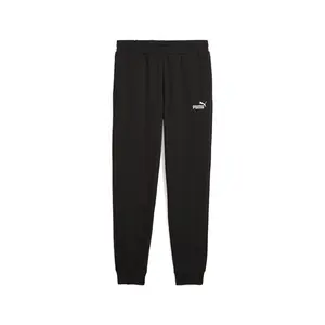 PUMA Mens Essentials Logo Sweatpants Casual - Black