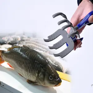 Plastic Fish Gripper Fishing Tool, Essential Fishing Tackle Gear Accessories for Anglers, Durable Gripping Device for Safe Catching