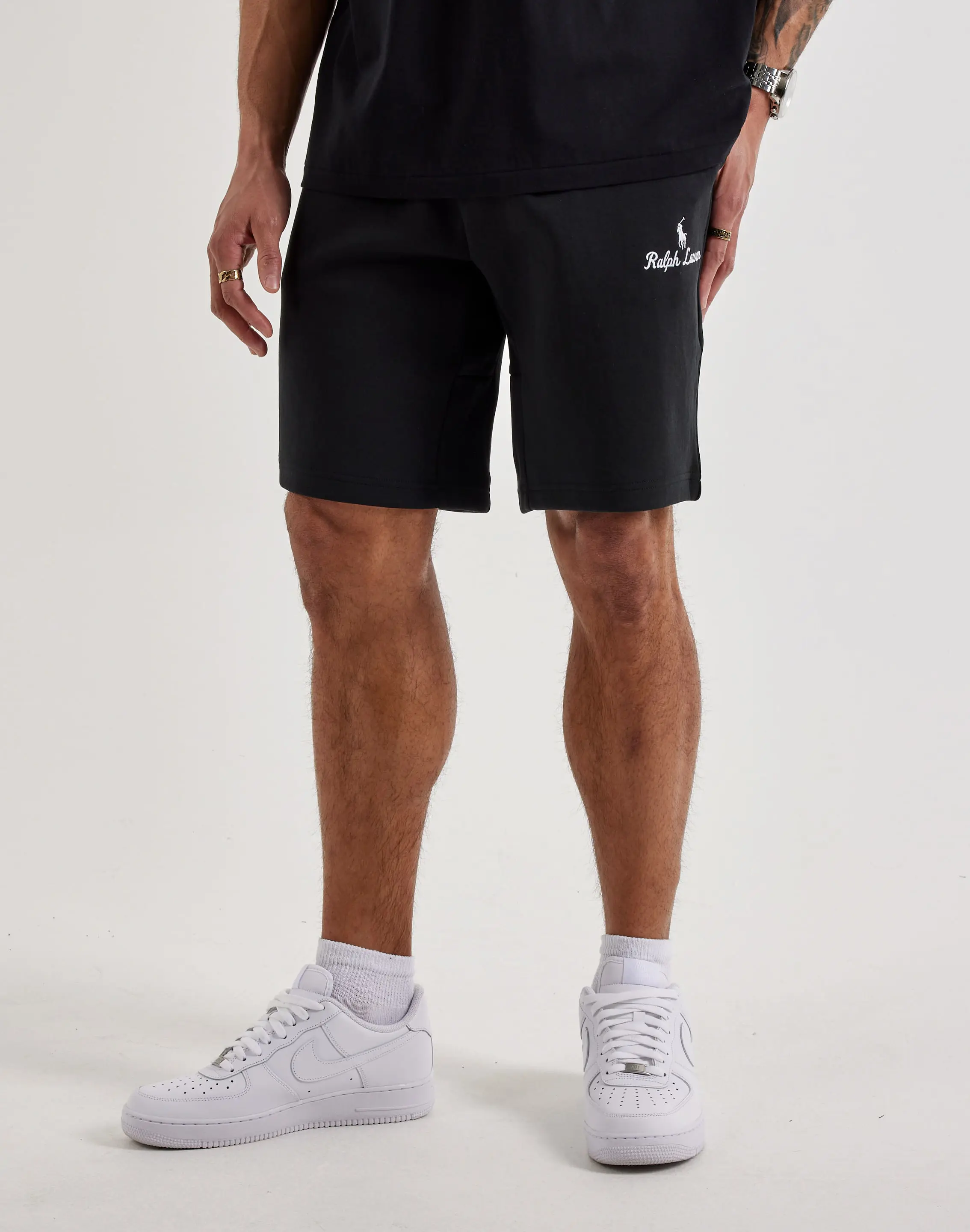 Mens Polo Ralph Lauren Double-Knit Fleece Shorts