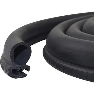 Automotive Door Weather Stripping 20Ft  Door Rubber Edge Trim Seal Strip Gasket with Side  Door Seal for  Bus Camper Boat RV  Doors