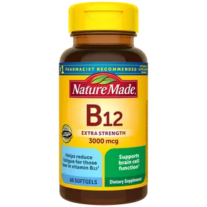 Vitamin B12 Extra Strength 3000 mcg Softgels
