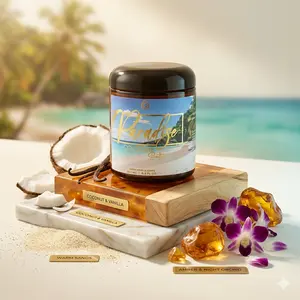 PARADISE – Luxury Fragrance Body Butter | Coconut, Vanilla & Amber Cologne Scent Hydrating Skin Butter | Cologne Butter