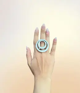 Double Spiral Ring