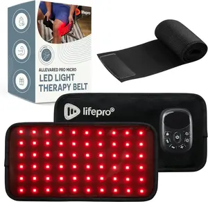 Lifepro Micro LED Light Therapy Belt - Enhance Recovery & Performance with LED Light Therapy | Adjustable Intensity & Vibration