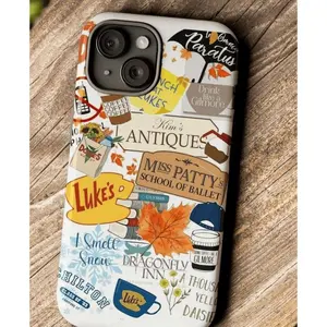 Gilmore Girls Fall TPU Smartphone Case - Shockproof, Drop-Proof Tech Accessories Casing, Wireless-Compatible Cover with Precise Cutouts for iPhone 17/16/15/14/13/12/11 Pro Max/Plus & Galaxy S23FE/22/23/24/25 Mobile Phone Accessories