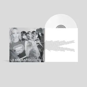 Le Sserafim - 'EASY-CRAZY-HOT' SPECIAL VINYL [SILVER WHITE]  [VINYL RECORD - LP] Colored Vinyl, Silver, With Booklet, White, Special Ed, Stickers, Photos, Poster