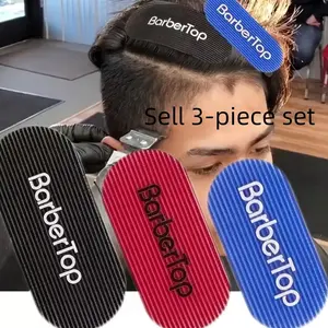 3pcs Different Size Curl Hair Stickers, Hair Styling Accessories, Fringe Hair Patch, Suitable for Barbers, Makeup Artists, Home Use, Hair Styling Tools