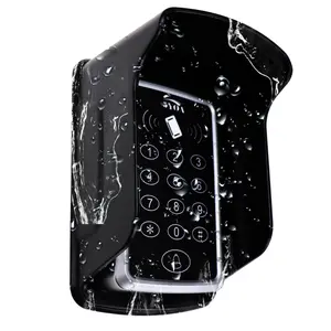 ID card swipe password access control machine, access control system kit accessories, single/double door glass door iron door integrated access