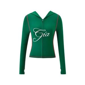 BLARE TWO-PIECE SPORT HOODIE - GREEN