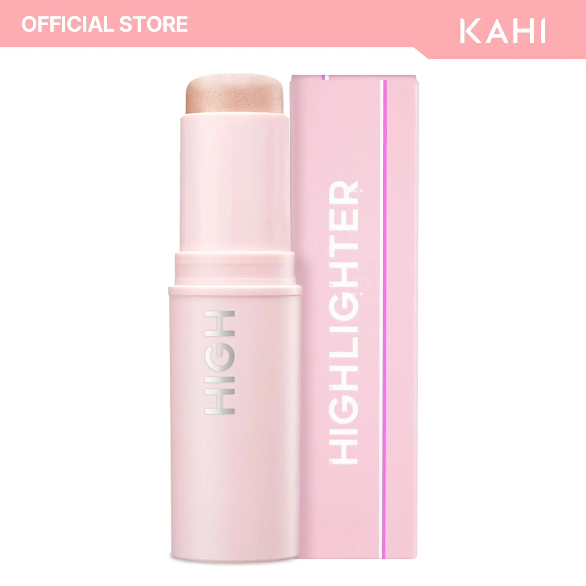 KAHI Official Skin-Illuminating Highlighter Stick - Lightweight Moisturizing Oil Cosmetic, Long-Lasting, Hydrates Aging Lines, Korean Makeup (0.32 oz), Moisturizer, Nourishing