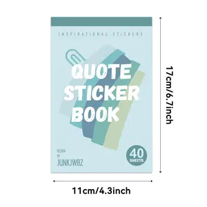 40 Sheets Bible Sticker Book Christian Faith Stickers for Journals Planners Scrapbooks DIY Crafts Kids Teens Religious Inspirational Stationery