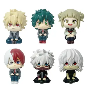 18cm My Hero Academia Anime Figure All Might Midoriya Izuku Bakugo Katsuki PVC Action Figure Collection Model Toy Kids Gift