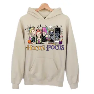 Hocus Pocus Hoodie - Soft & Cozy Halloween Graphic Hooded Sweatshirt for Women