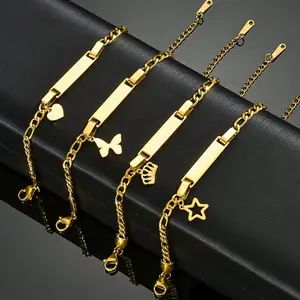 Personalized Bracelets or Anklet Customized Birthday Jewelry Accessories for both men and women, couples