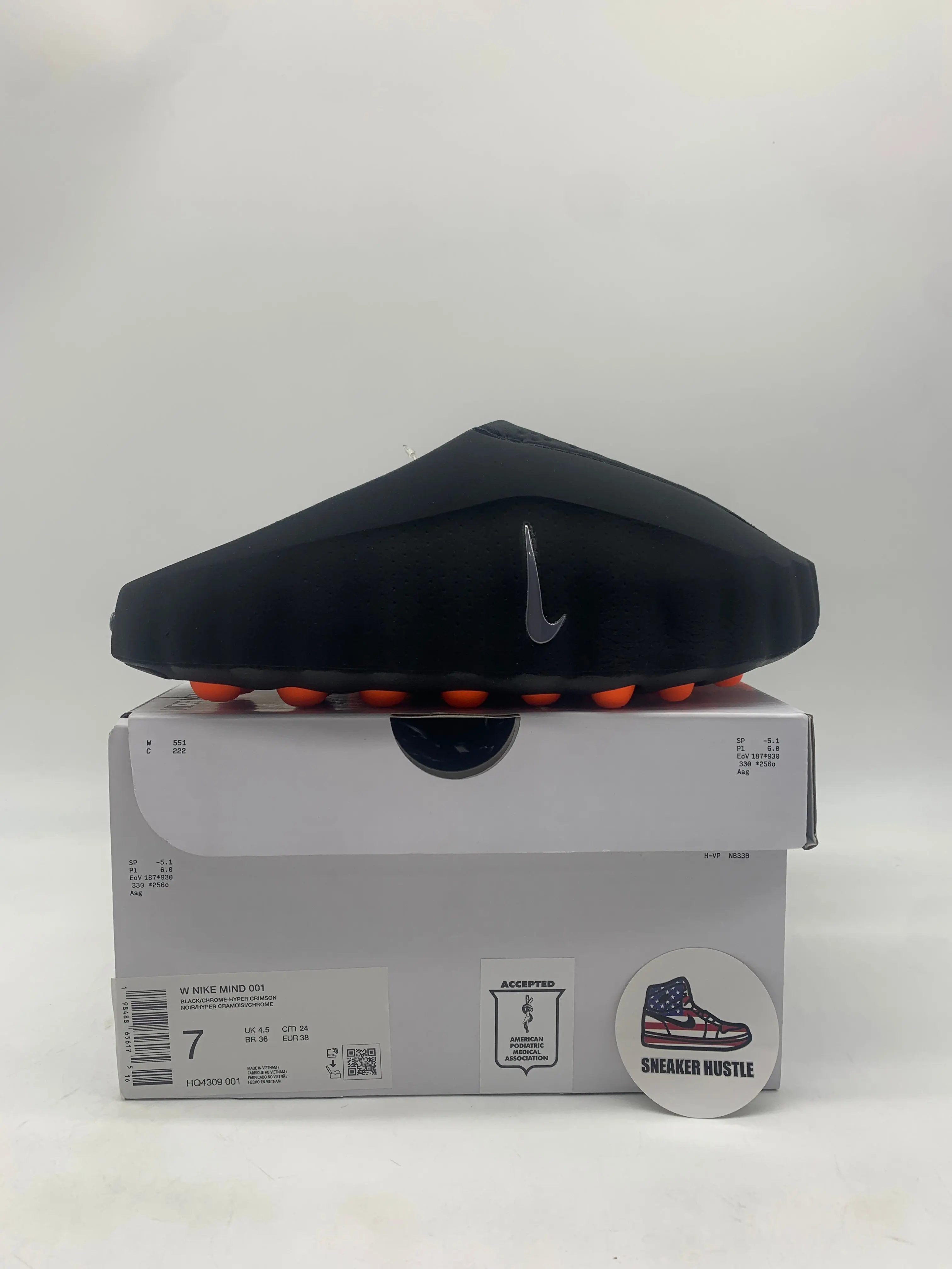 Nike Mind 001 Slide Black Chrome (Women's)