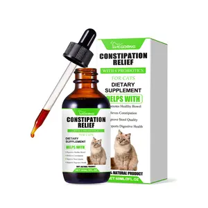 Probiotic Drops for Cats, Kitty Nutritional Supplement with Probiotics for Gut Health daily cat probiotics cat digestion support