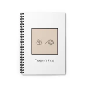 Therapist Notebook, Therapist Journal, Journals For Writing, Mental Health Notebook, Motivational Notebook, Soft Cover Journal, Gift For Her