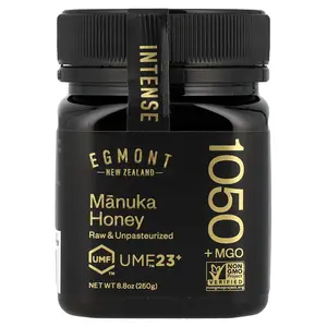 Egmont Honey Manuka Honey, Raw & Unpasteurized, UMF™ 23+, MGO+ 1,050, 8.8 oz (250 g)