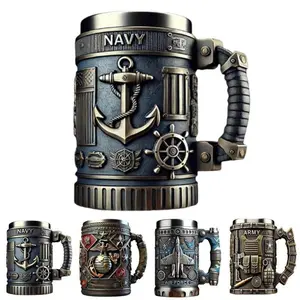 Anhuastar Marine Corps 250th Anniversary Coffee Mug, US Military Coffee Mug-Veteran Gifts