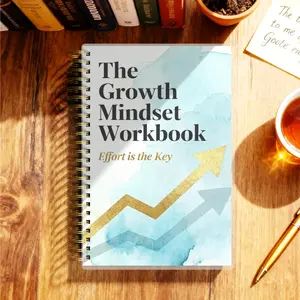 The Growth Mindset Workbook - An Empowering Journal for Women and Men on a Path of Personal Growth. Develop Self-Love, Gratitude, and a Success-Oriented Mindset. A5, 116 Pages.