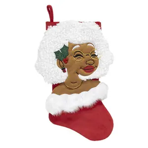 Woven Nana Klaus Stocking