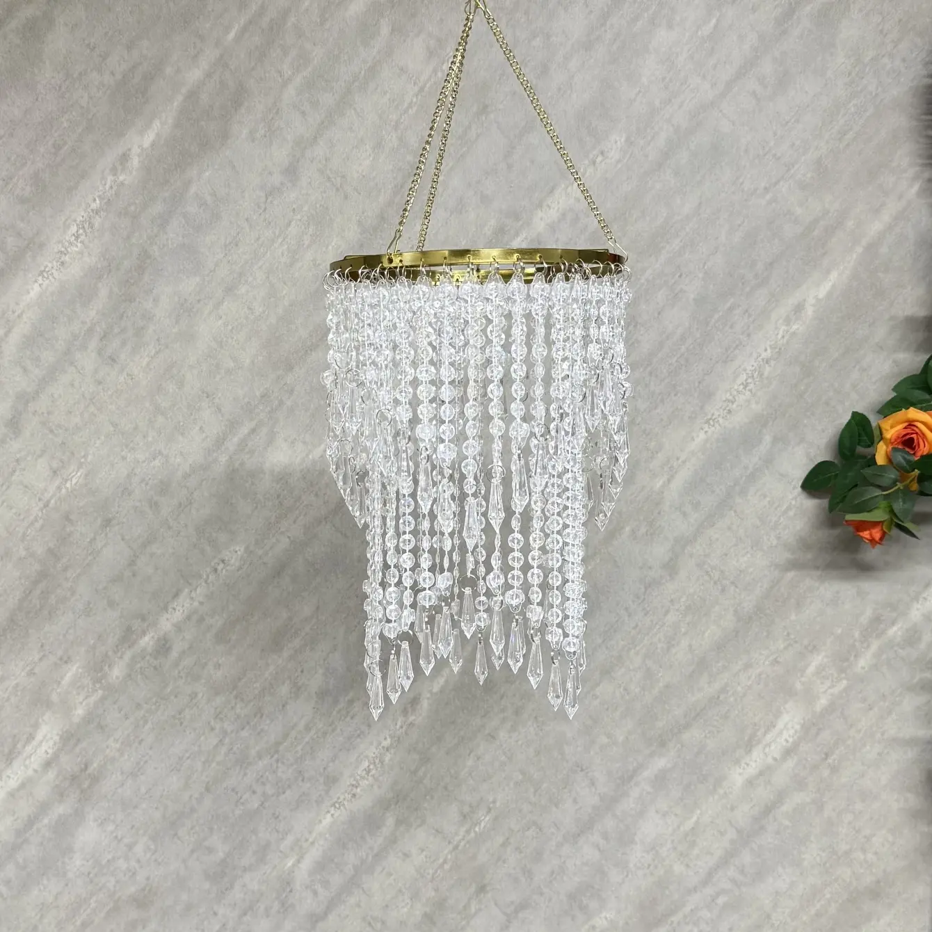 Bohemian Moroccan Design Geometric Beaded Curtain Decor, Party Holiday Centerpiece, Festive Home Decoration, Hanging Lampshade, Restaurant Bedroom Office Atmosphere Decoration, Enchanting Atmospheres