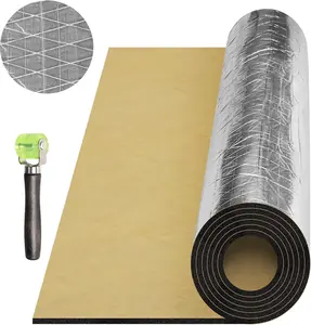 394 mil (10mm) 16.5 sqft Heat Sound Deadening Insulation Mat, 60"(L) x 40"(W) x 3/8"(T) Car Sound Deadening Material, Sound Deading Material