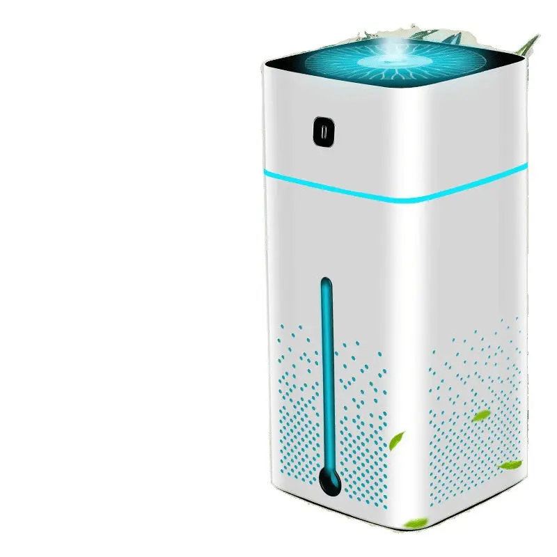 6x15cm Compact Smart Humidifier - BPA-Free, Non-Toxic, Baby-Safe Aroma Diffuser with Touch Sensor, Quiet Operation, Large Fine Mist, Small Footprint, Sleep Aid for Home Bedroom, Office (Suitable for Babies, Pregnant Women)