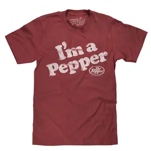 Dr Pepper I'm a Pepper T-Shirt - Red