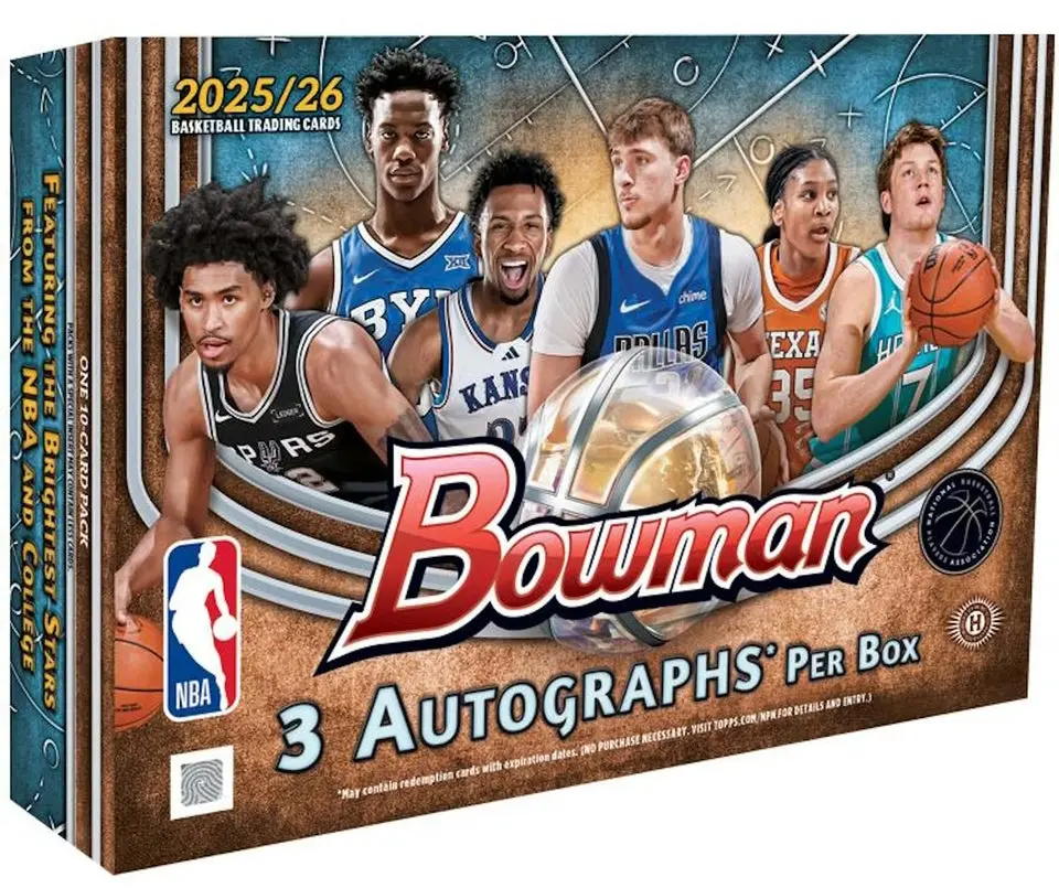 2025-26 Topps Bowman Basketball Breaker Delight Trading Cards