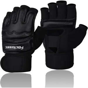 Kickboxing Sparring Gloves MMA Gloves Boxing Gloves for Men Women Kids Half Finger Punching Bag Gloves Fighting Gloves for Men Women Boxing Training
