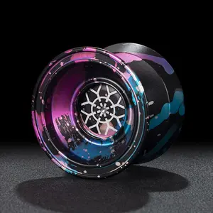 Yoyo Professional Unresponsive Yo yo Metal Edition Magic Yoyo 1/3/5A Aluminum Alloy Yoyo Game Responsive High SpeedYoyo for Kids