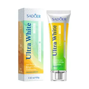 Family-Friendly Lemon Mint Toothpaste, Balanced Formula Cleans Teeth & Controls Plaque, Bright Citrus & Cool Mint Taste, Safe for Daily Use, Keeps Whole Mouth Fresh and Comfortable for Everyone