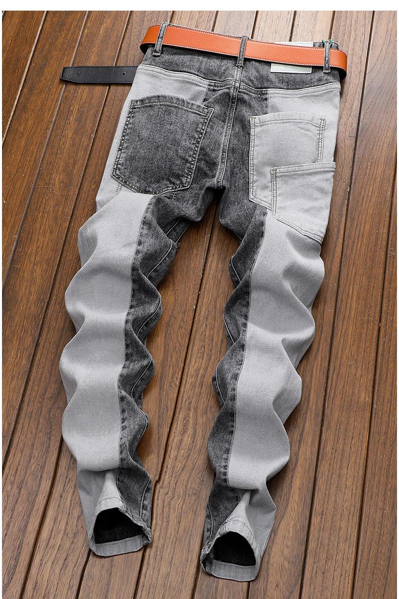 spring autumn cargos Men's clothing straight new Cargo slim casual original designer cowboy work Splice jeans pants Trousers Menswear spring autumn cargos Men's clothing straight new Cargo slim casual original designer cowboy work Splice jeans pants Trousers Menswear