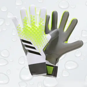New football goalkeeper gloves thickened non-slip latex goalkeeper gloves children's adult gloves