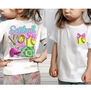 Softball Youth Tee, Outdoors Shirt, Baseball Team Gifts, Drippy Baseball Outfit, Family Trip, Unisex Classic Fit 100% Cotton Comfortable Casual Tee, Youth Shirt Available In Sizes XS–XL