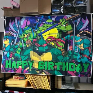 TMNT Birthday Banners - Party Supplies for Celebrations