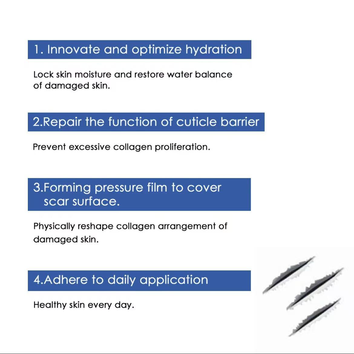 Removal Gel 30g - Professional Silicone ScarTreatment for Stretch Marks, C-Section, AcneScars & Acne Marks I Helps Prevent ScarThickening I Face & Body