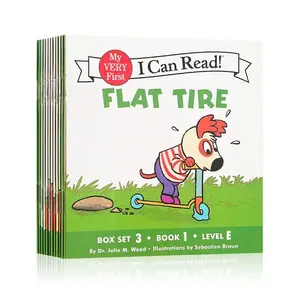 English Language Learning Book Set, Reading Materials, Natural Reading Skills Development, Short & Long Vowel Sounds, Basic Grammar Practice, Educational Gift