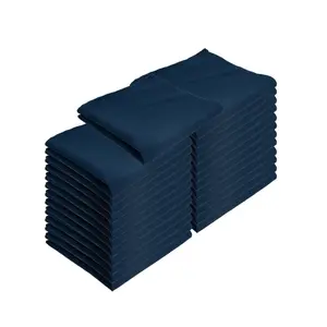 Mariposa Dinner Napkins, Soft Spun Polyester, 20x20 in., 11 Colors, Buy a 25-Pack or Buy a Bulk Case of 300