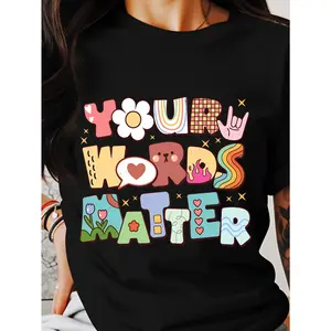 Your Words Matter, Special Education Teacher Shirts, Sped Teacher Shirt, Neurodiversity Rbt Inclusion Shirt, OT Teachers Gift