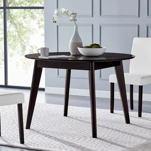 Modway Vision 45" Round Dining Table in Cappuccino