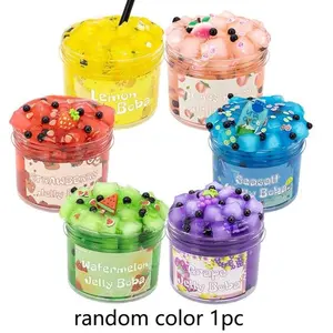 Crystal Slime Toy, Soft, Squishy and Stretchable Squeeze Toy, Perfect for Birthdays, Parties, Valentine's Day, Easter, Christmas Gifts