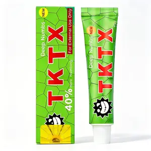 TKTX Tattooing Anesthetic Cream-Green 40% Upgrade Edition-Painless Tattooing-Efficient Anesthetic Formula10g