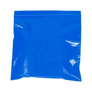 Box Partners PB3585BL 5" w x 8" l 2 Mil Blue Reclosable Poly Bags, Code Parts for Inventory, Helps Keep Products Free from Dirt and Moisture, Pack of 1000