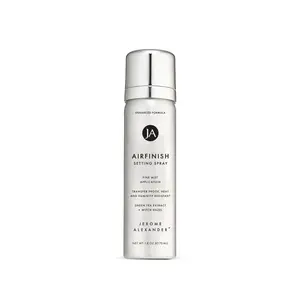 Jerome Alexander AirFinish Setting Spray - 70ml Long Lasting Matte Finish Weatherproof Makeup Lock Lightweight Radiant Formula