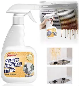Family-Safe Nozzle-Spray Kitchen Cleaner - Mild Grease Remover for Oven, Stove, Range Hood & All Kitchen Hard Surfaces, Non-Irritating Formula